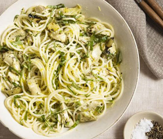 Artichoke Spaghetti